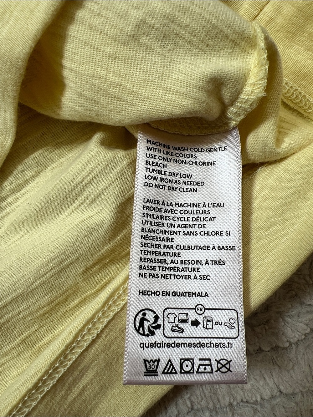Maeve yellow Corey Crewneck boxy t-shirt, 100% cotton, Size Medium, NWT - Picture 6 of 16